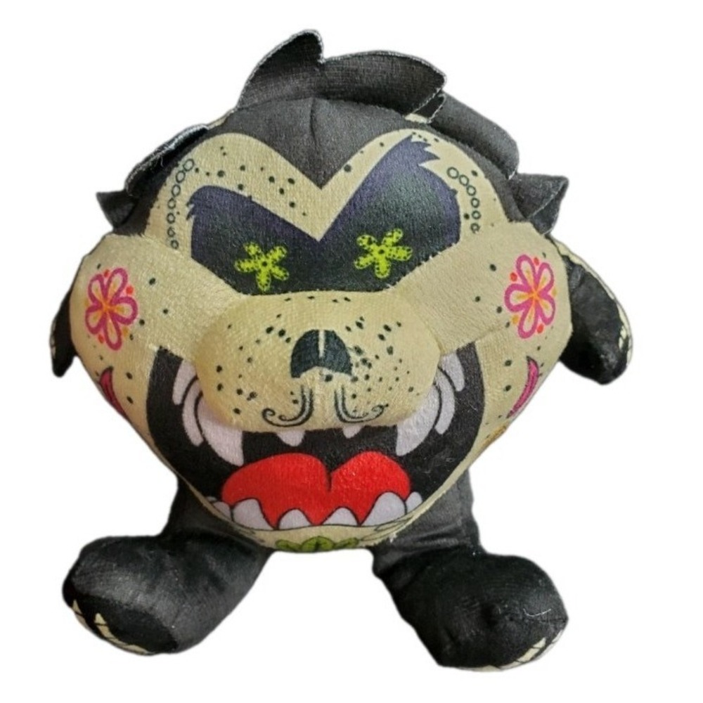 Taz Tasmanian Devil Day Of The Dead Dia De Los Muertos 6" Plush Looney Tunes
